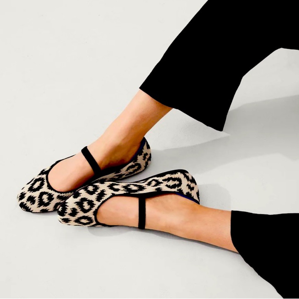 Rothy’s The Square Mary Jane - Sandy Cat. WORN ONE TIME. Size 8.5